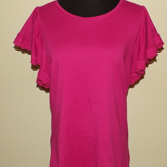 Time and Tru Tops - Cute Summer Top TIME and TRU M PINK NWOT